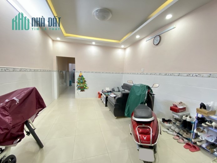 Bán nhà HẺM XE HƠI 6M THÔNG 1 SẸC - Thạch Lam, Q.Tân Phú, 74m2(4x18.5), 2 TẦNG BTCT MỚI