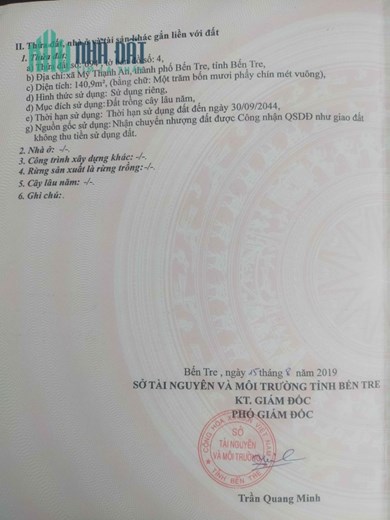 Chính Chủ Cần Bán Nhà Giá Rẻ Tại Bến Tre.