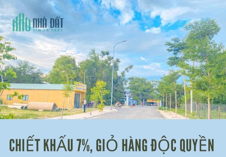 Bán nhanh lô đất 100m2, MT 5m giá 998 triệu ngay KDC Tân Hội gần đường Thống Nhất TP. Phan Rang