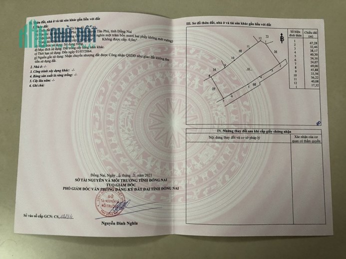 ĐẤT ĐẸP - GIÁ NGỘP Cần Tiền Ra Gấp Lô Đất Vị Trí ĐẮC ĐỊA Tại Xã Phú Thanh, Tân Phú, Đồng Nai