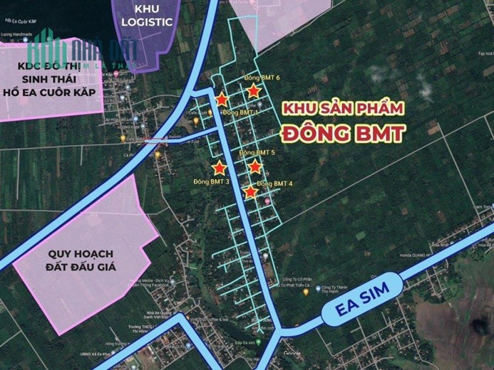 ĐẤT ĐẸP - GIÁ TỐT - Cần Bán Lô Đất Vị Trí Đắc Địa Tại Huyện Cư Kuin, Đắk Lắk