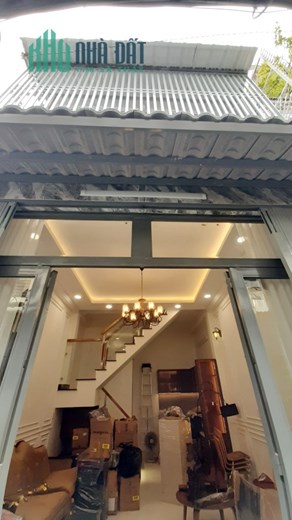 Nhà 3 tầng mới hẻm Phạm Thế Hiển P6 Q8. Giá 3,69 tỷ TL