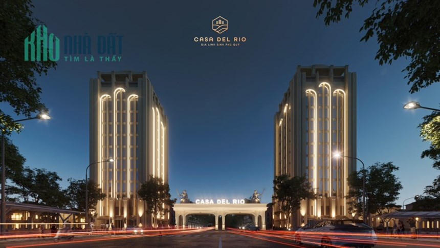 Suất VIP [1x triệu/m² - 0844478866] Casa Del Rio Hòa Bình đường 25m view triệu đô
