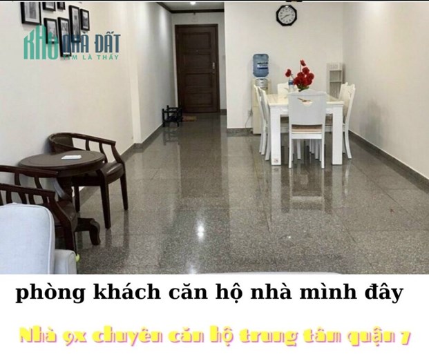 Cho thuê căn hộ 3 phòng ngủ Him Lam quận 7 chung cư Hoàng Anh Thanh Bình