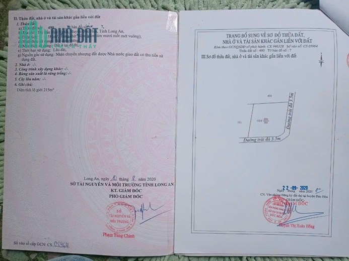 Chủ Ngộp Bank Bán Rẻ Lô Đất Ngay Trung Tâm Thị Trấn Hậu Nghĩa, Đức Hòa, Long An