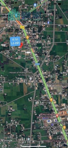 Chủ Ngộp Bank Bán Rẻ Lô Đất Ngay Trung Tâm Thị Trấn Hậu Nghĩa, Đức Hòa, Long An