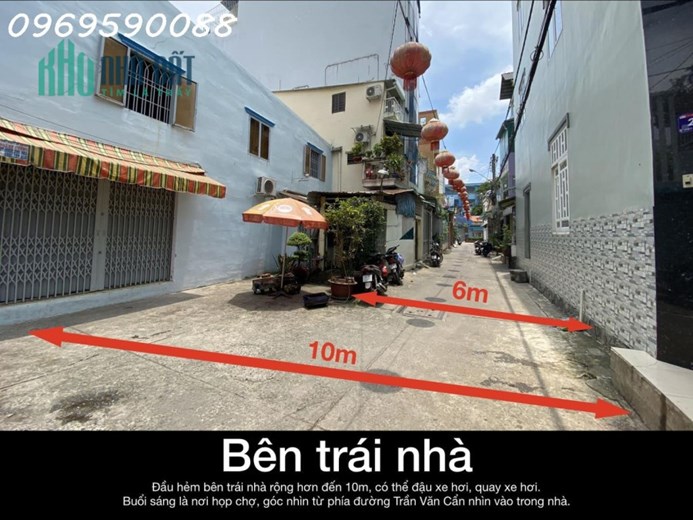 Bán nhà HXH Trần Văn Cẩn, TP 42m2 2T sổ vuông vức, gần trường học, nhiều tiện ích bao quanh 5 tỷxx