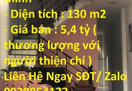 Chính Chủ Cần Bán Nhà Vị Trí Đẹp Tại Tp Hồ Chí Minh