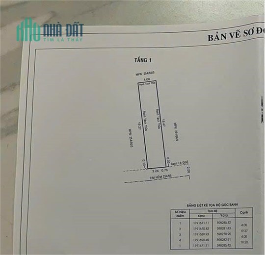Bán đất Âu Cơ, Phường 9, Tân Bình – HXH thông, 78m2, chỉ 6.3 tỷ