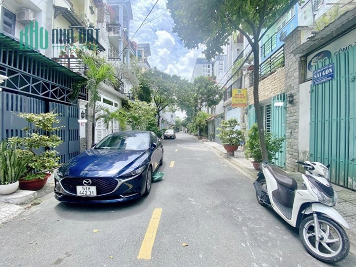 HẺM XE HƠI 8M LÊ ĐỨC THỌ - SỔ VUÔNG - 4 TẦNG - 5,X TỶ ( Nhỏ xíu)