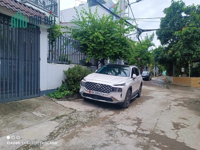 Bán đất tặng nhà 110m2, đường xe hơi gần Chợ Vườn Lài, An Phú Đông, Quận 12