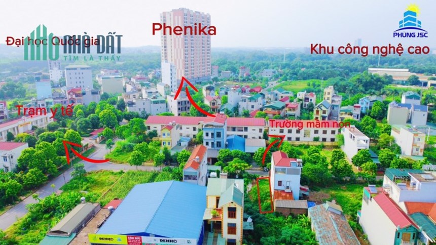 SIÊU PHẨM 100M2 GIÁ NHỈNH 3 TỶ TDC BẮC PHÚ CÁT - SÁT CHUNG CƯ PHENICA VÀ ĐẠI LỘ THĂNG LONG KÉO DÀI