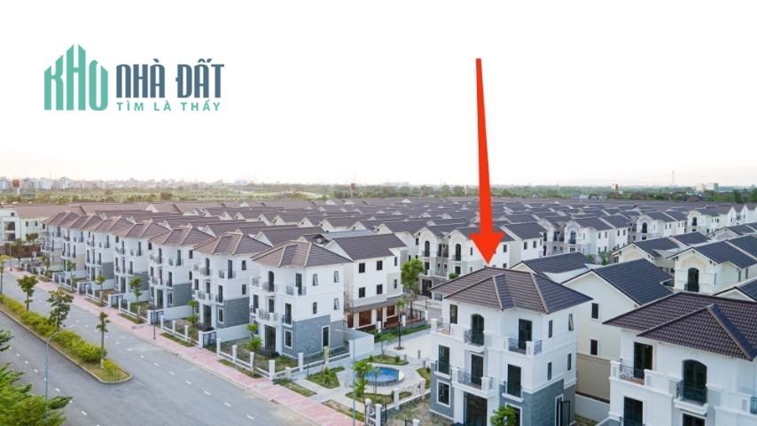 Biệt thự đơn lập 240m2 view thẳng công viên 1.4ha, đường đôi tại VSIP Bắc Ninh