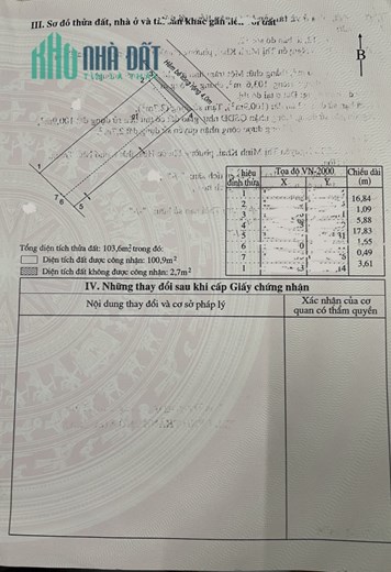 Bán nhà C4 phố hẻm ôtô Nguyễn Thị Minh Khai