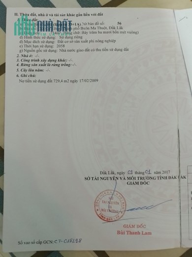 ĐẤT ĐẸP - GIÁ TỐT - Cần Bán Lô Đất Tại Xã Cư Êbur, TP Buôn Ma Thuật, Đắk Lắk
