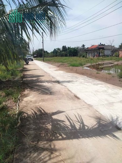 Bán lô góc 2MT đường xe hơi xã Bình Thạnh Thủ Thừa 231m2 SHR 1.15 tỷ. Lh:0907117487
