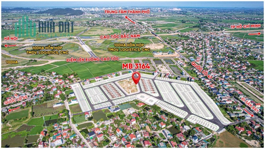 MỞ BÁN 8 LÔ Đất Đô Thị 3164 - Vị Trí Sầm Uất Nhất Tại Đông Sơn - Thanh Hóa