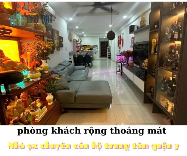 Cho thuê căn hộ 2 phòng ngủ Him Lam quận 7 chung cư Hoàng Anh Thanh Bình