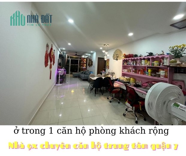 Cho thuê căn hộ 2 phòng ngủ Him Lam quận 7 chung cư Hoàng Anh Thanh Bình