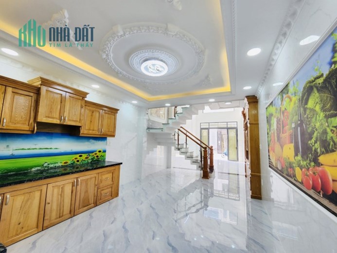Nhà bán Bình Tân Bình Thành – Chỉ nhỉnh 5 Tỷ có nhà tiện ích đầy đủ cây xanh hai bên đường khu phân