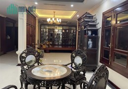 BÁN BIỆT THỰ SÂN VƯỜN KĐT MỸ ĐÌNH 220M2, 4T, MT 10M, Ô TÔ TRÁNH, VỈA HÈ, KD VĂN PHÒNG.