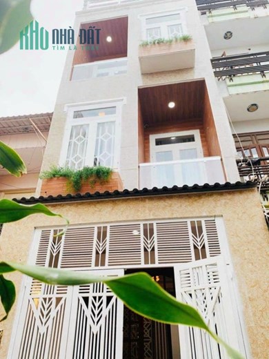 Bán nhanh 10 ngày giá 5.95 tỷ, nhà mới, 4x14m, 4 tầng HXH Lê Văn Thọ