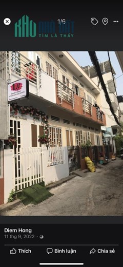 CHO THUÊ NHÀ NGUYÊN CĂN MỚI SƠN SỬA HẺM XE HƠI TRUNG TÂM PHƯỜNG 12, QUẬN BÌNH THẠNH