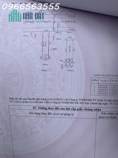 BÁN NHÀ MẶT TIỀN ĐƯỜNG SỐ TÂN KIỂNG - 80M2- NGANG 4.5M - GIÁ NHỈNH 12 TỶ