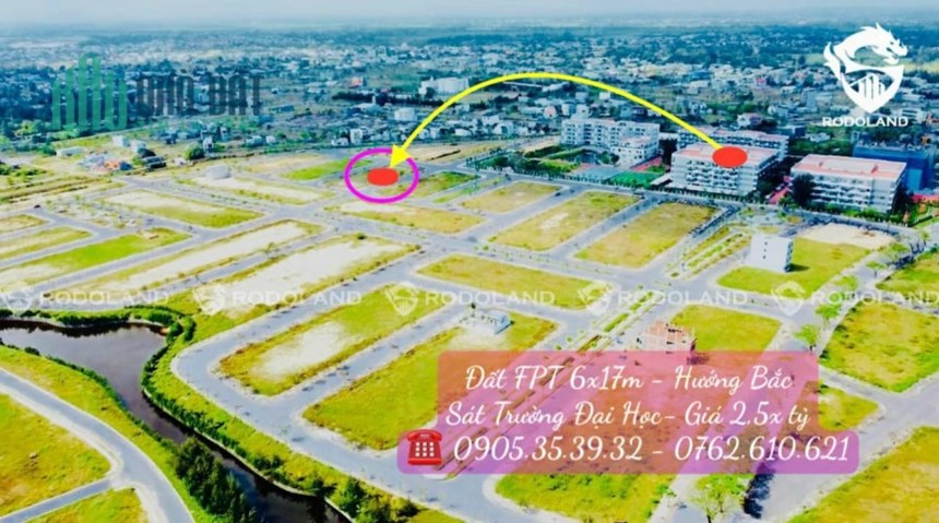 ĐẤT FPT ĐÀ NẴNG - VỊ TRÍ ĐẸP - GIÁ HỢP LÝ