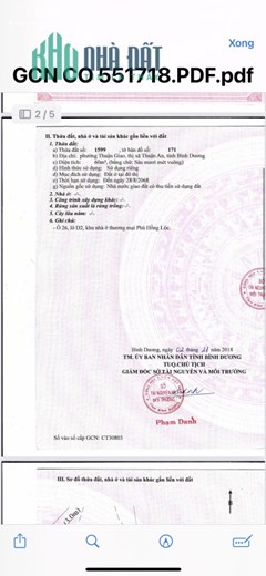 CHÍNH CHỦ CẦN BÁN ĐẤT LÔ D2 -26 LỘC PHÁT RESIDENCE THUẬN AN - BÌNH DƯƠNG - Diện tích: 60m2