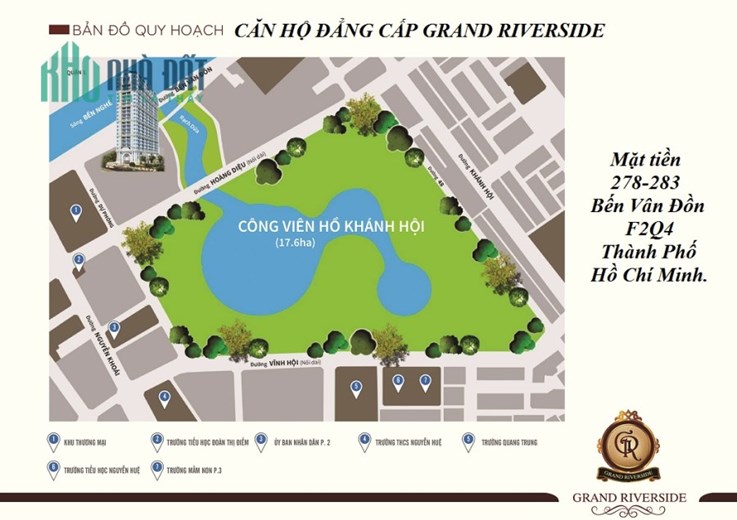 GRAND RIVERSIDE Căn hộ Penthouse trung tâm Thành phố Sài Gòn !
