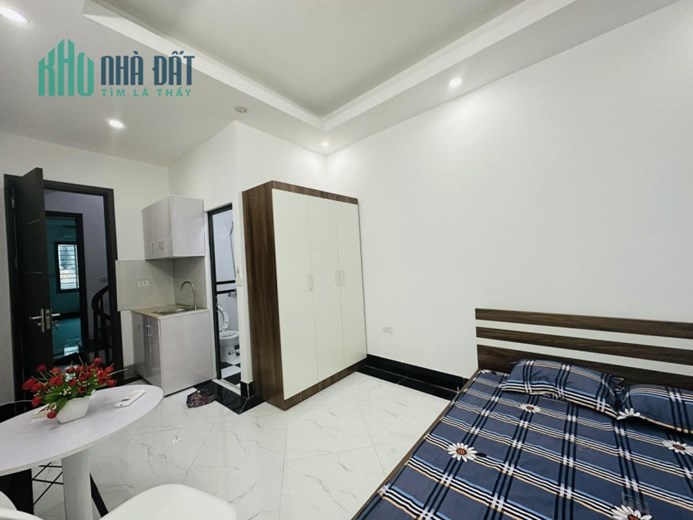 BÁN CHUNG CƯ MINI 5 TẦNG 7 PHÒNG 45M2 5.7 TỶ DÒNG TIỀN 400TR/5 HOÀNG MAI