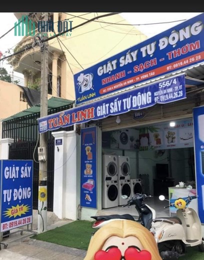 CHÍNH CHỦ SANG TIỆM GIẶT SẤY TẠI MẶT TIỀN ĐƯỜNG NGUYỄN AN NINH THÀNH PHỐ VŨNG TÀU