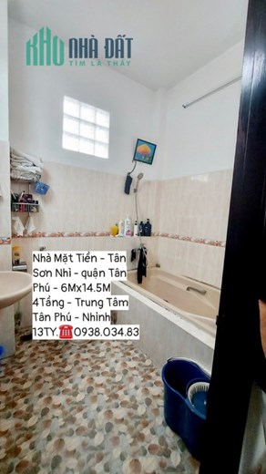 Bán Nhà Mặt Tiền Đường Tân Sơn Nhì Quận Tân Phú 6Mx14.5M 4Tầng Nhỉnh 13TY