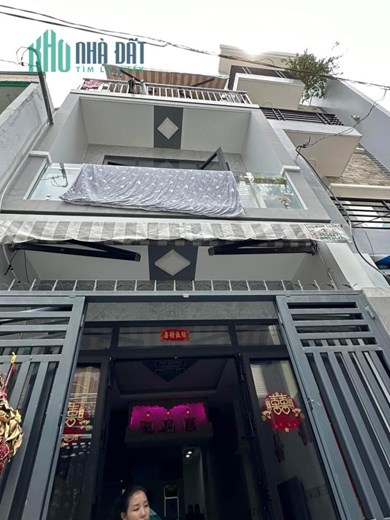 🍎BÁN NHÀ  HIẾM QUẬN 6 - PHAN VĂN KHỎE -  HXH - 49M2 - 3 TẦNG - 4 PN - CHỈ 6 TỶ
