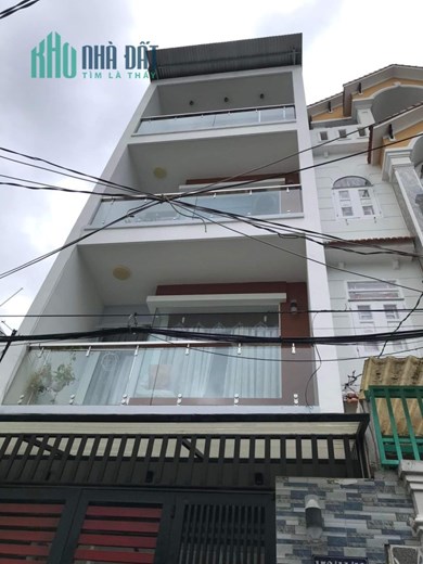 Bán gấp nhà thông Thạch Lam quận Tân Phú hẻm 5m 4x 14 -4T nhỉnh 6 tỷ TL