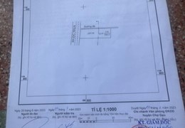 BÁN NHANH đất mặt tiền lộ nhựa tại ấp Hoà Phú,  Chợ Gạo, Tiền Giang
