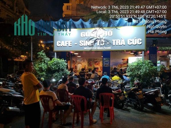 Chính chủ cần sang nhượng quán Cafe Thuộc Số 303 Lô 22 Lê Hồng Phong (đằng sau Khách sạn Tường Vi –