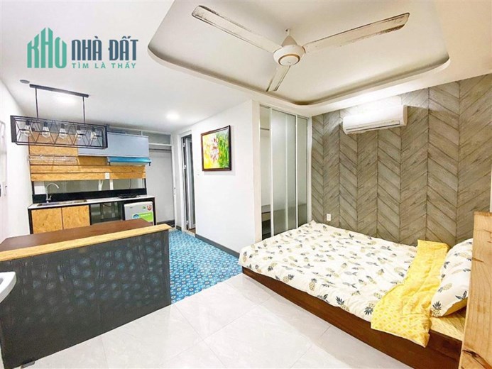 Cho thuê phòng full nội thất Nơ Trang Long 5,8 tr