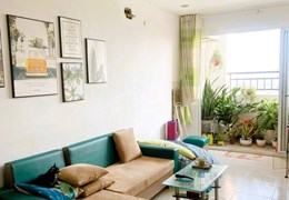 Bán căn góc 76m2 2PN tầng trung chung cư 4S Linh Đông
