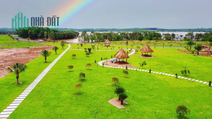 Đất view hồ nghỉ dưỡng Lộc Quang giá 290triệu/sào, sổ sẵn