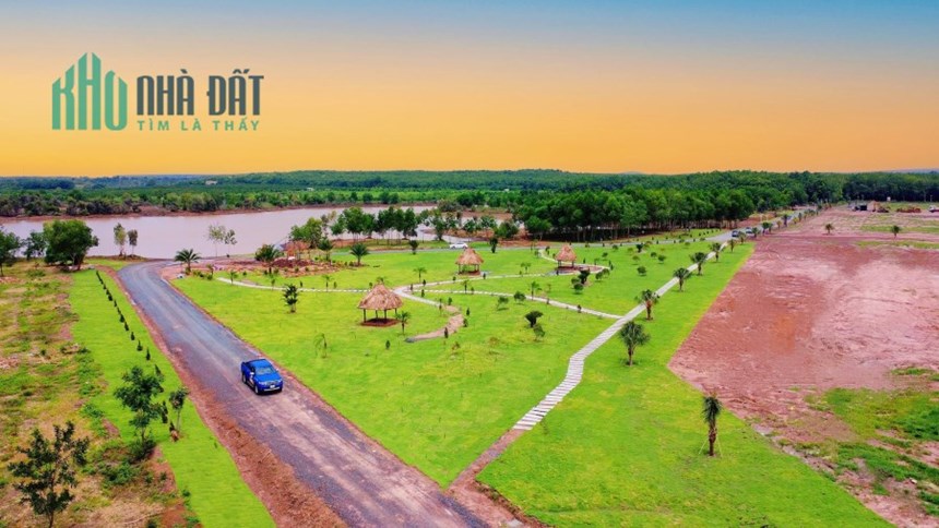 Đất view hồ nghỉ dưỡng Lộc Quang giá 290triệu/sào, sổ sẵn