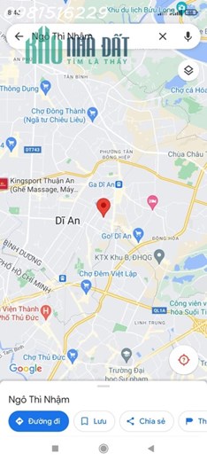 Cần bán nhà hẻm xe hơi đường Ngô Thì Nhậm, Thành Phố Dĩ An, Bình Dương