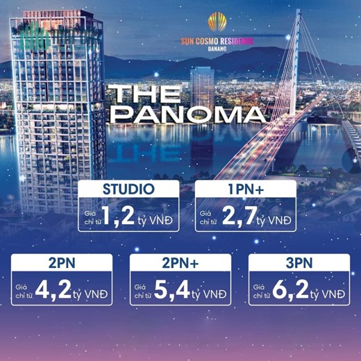 Dự án SUN COSMO Đà Nẵng , mở bán GĐ1, giá gốc trực tiếp từ CĐT SUN GROUP