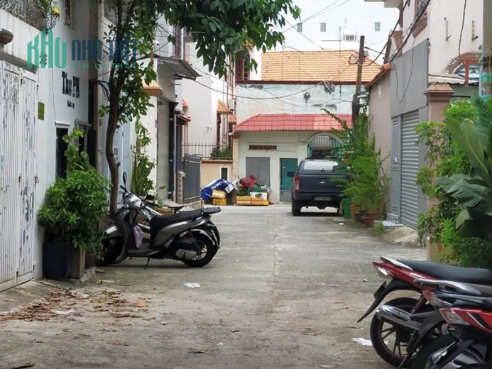 NHÀ MỚI ĐẸP 4 LẦU GẤP BÁN - CN 75.1 M2 -  XE HƠI NGỦ TRONG NHÀ.
