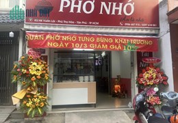 SANG NHƯỢNG QUÁN PHỞ  ĐỊA CHỈ 83/44 VƯỜN LÀI, THỌ HÒA, TÂN PHÚ, HỒ CHÍ MINH
