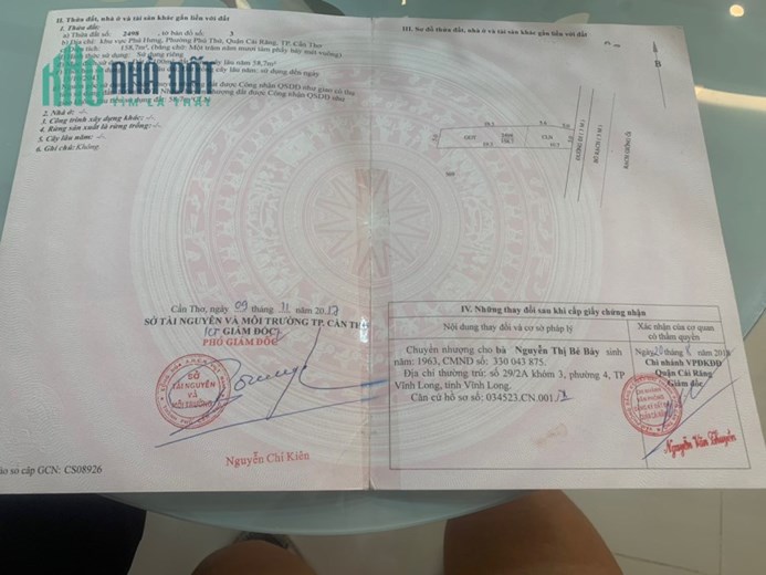 CHÍNH CHỦ CẦN BÁN NHÀ VÀ ĐẤT VỊ TRÍ MẶT TIỀN ĐẸP GIÁ RẺ NHẤT KHU VỰC.