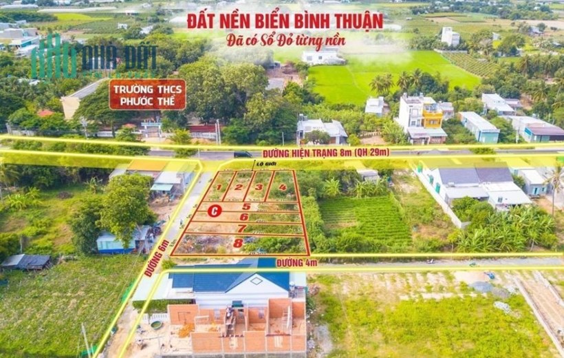 Đầu tư thông minh đến từ  Bình Thuận đường Qh29m giá rẻ chỉ từ 750tr