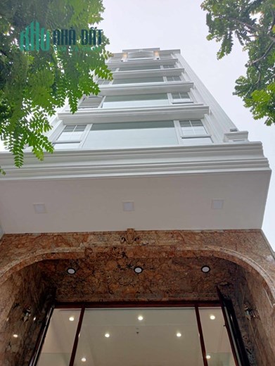 Bán tòa nhà 10 tầng, siêu đẹp, mặt phố Thái Hà Nguyễn Văn Tuyết Yên Lãng Đống Đa 75m2 giá 50 tỷ