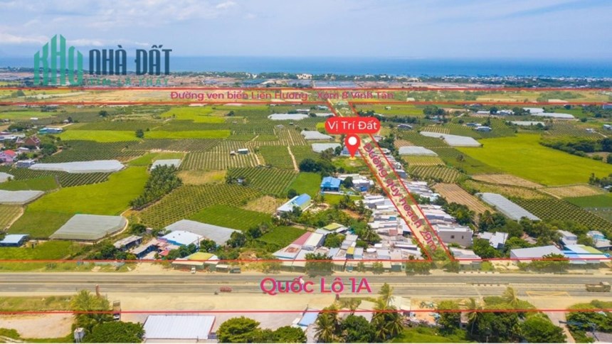 Bán 120m2 thổ đường QH 29m ngay nút giao cao tốc Tuy Phong, Bình Thuận, 750 triệu.